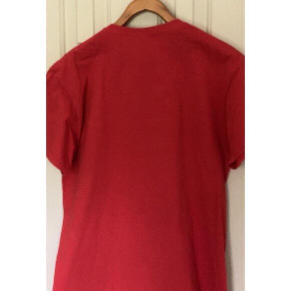 Liberty Flames Red S/S T-Shirt Men's Size L NCAA Give Me Liberty LU University - Picture 5 of 9